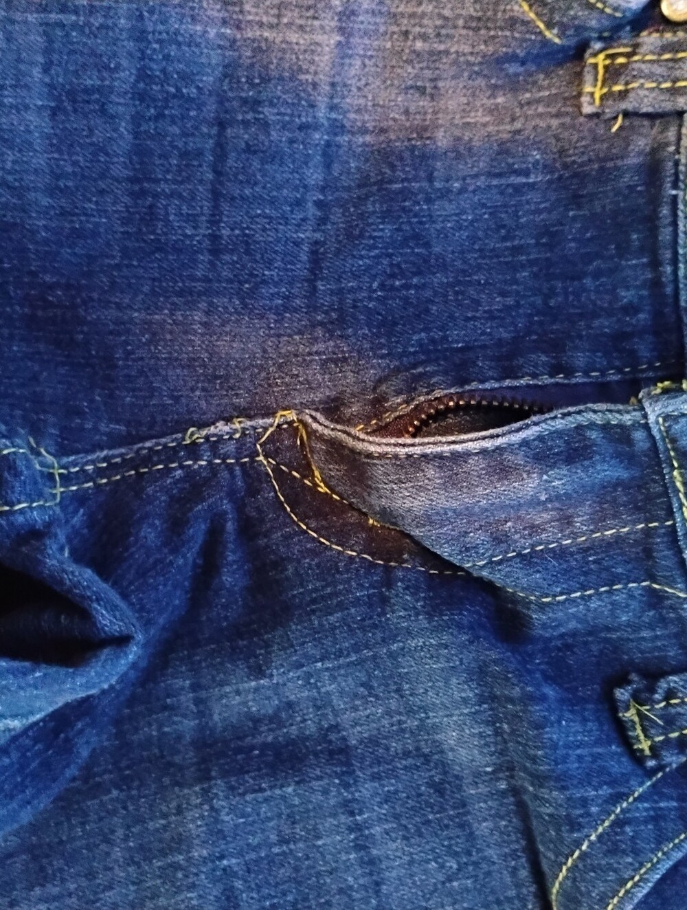 Woman Blue Jeans